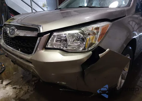 2015 Subaru Forester 2.5I Premium из США, поврежденный, VIN JF2SJADC0FH557941